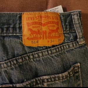 EUC mens 514 Levi's 34x30
